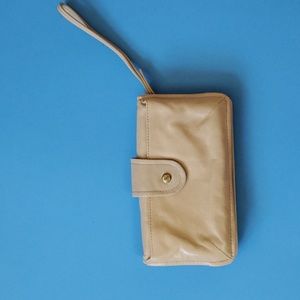 Hobo international wallet with wrist strap